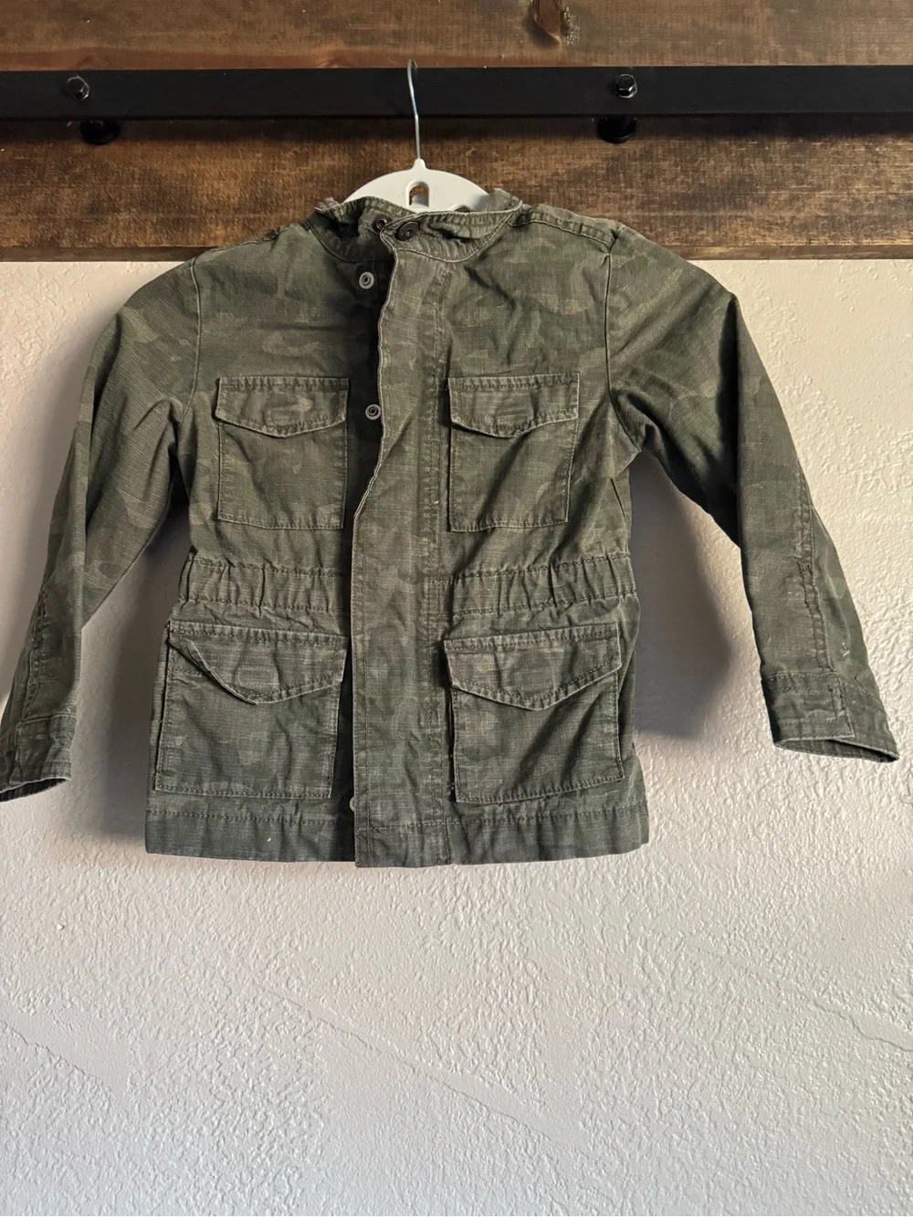 OshKosh B'gosh Olive Green Utility Jean Jacket for Kids